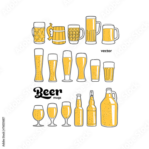 beer mugs