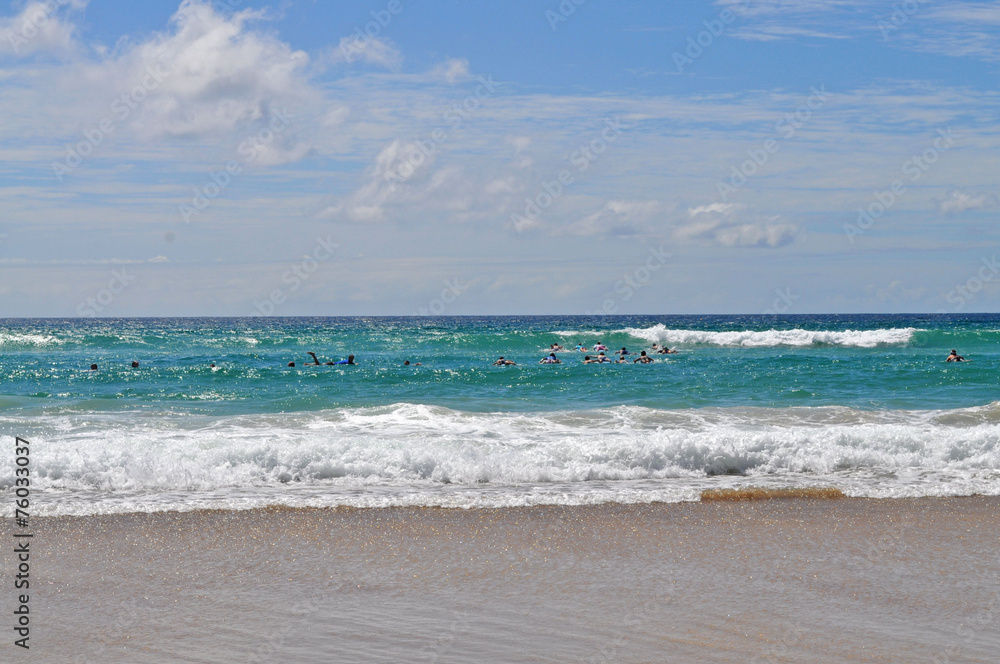 Australian iconic beach. Surfers Paradise, Gold Coast. Australian iconic beach. Surfers Paradise, Gold Coast.