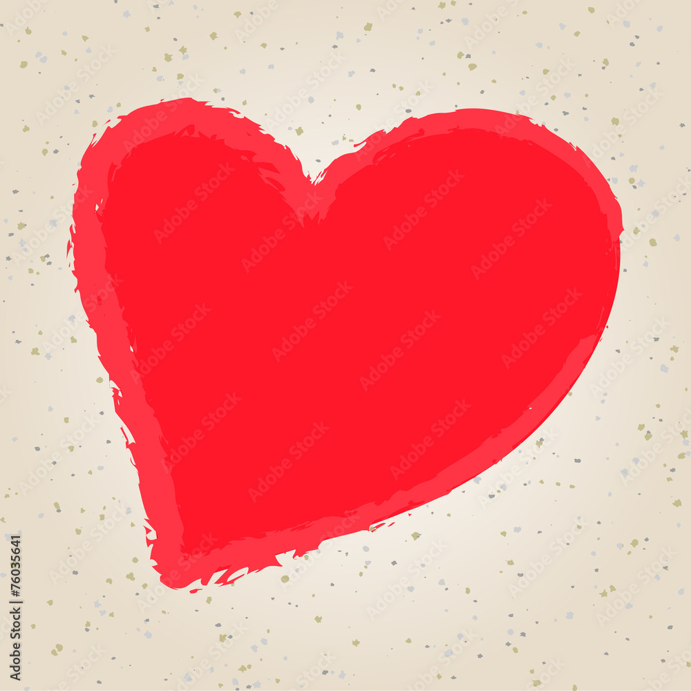 Valentine's day illustration hand drawing