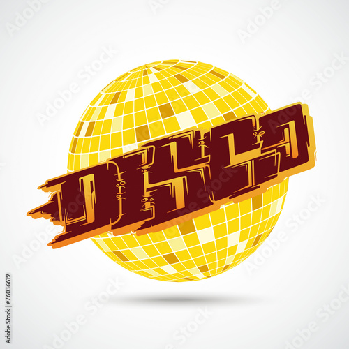 Disco Ball Graffiti