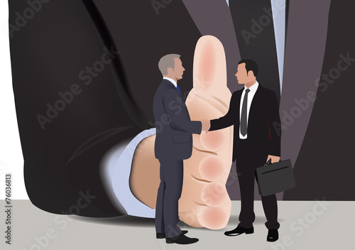 stretta di mano