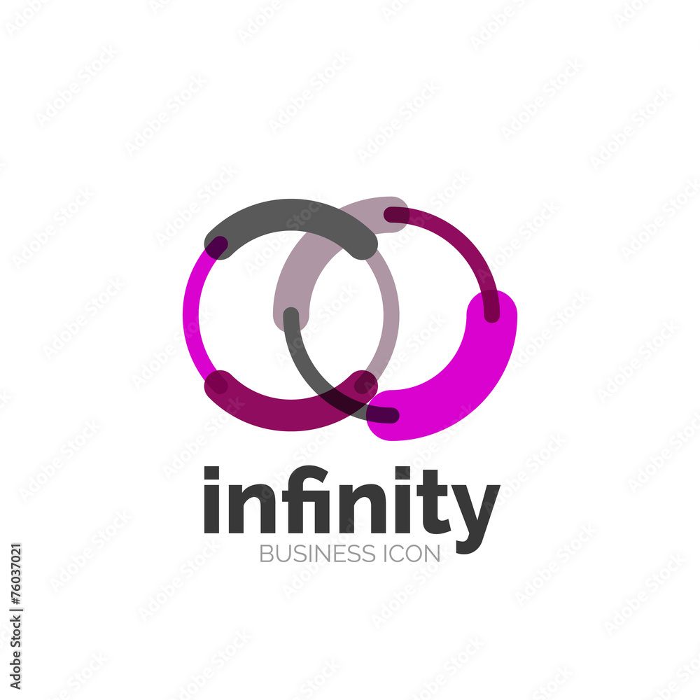 Loop, infinity business icon