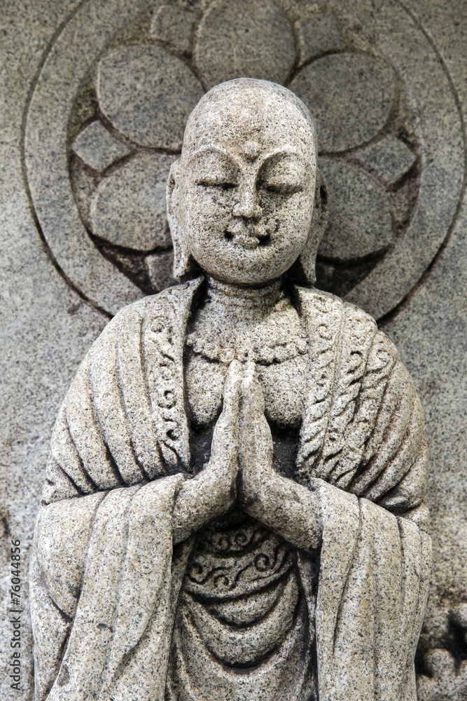 Japanese Buddha Sculpture