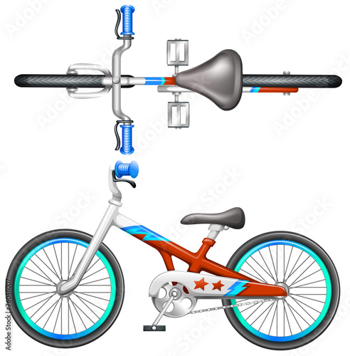 A bicycle