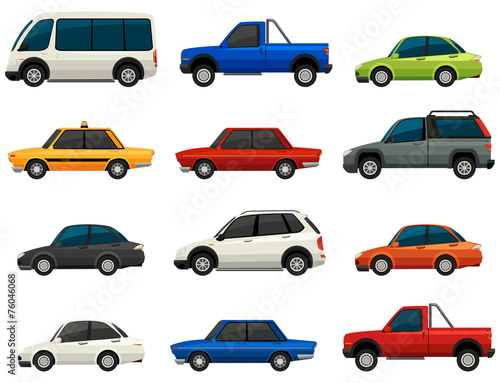Set of vehicles