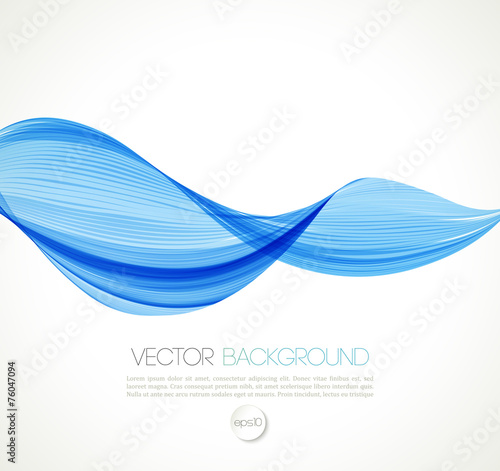 Abstract smoky waves  background. Template brochure design