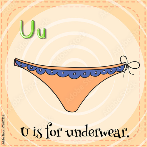 Letter U