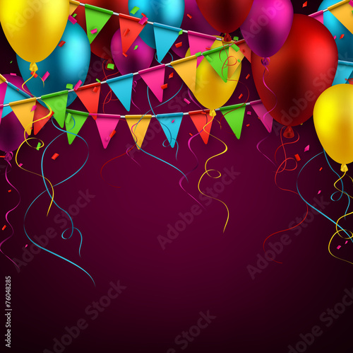 Party celebration background.