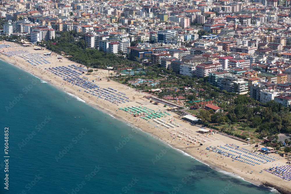 Alanya - the beach of Cleopatra .Turkey