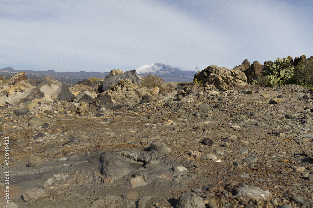 beautiful view of Etna