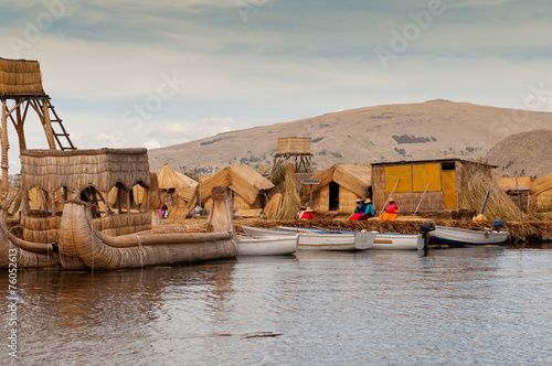 Puno, Titicaca lake photo