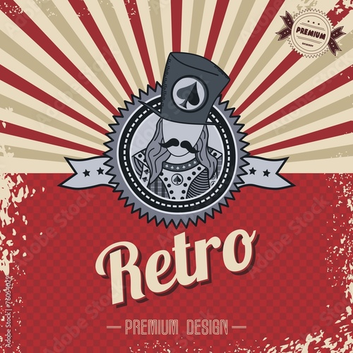 retro page theme template