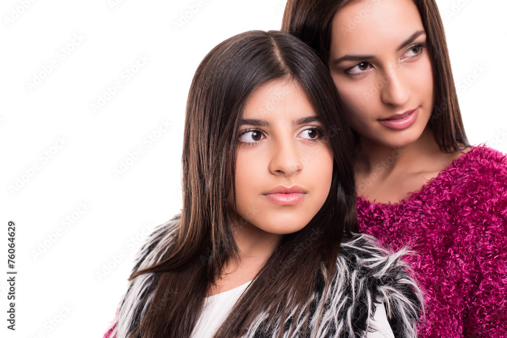 Girls posing Girls posing