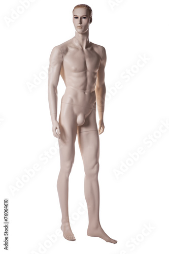 mannequin male isolated. maneken