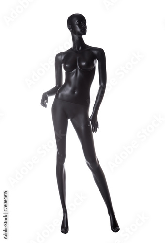 mannequin female isolated. maneken photo