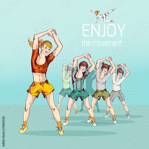 Fitness Girl Group