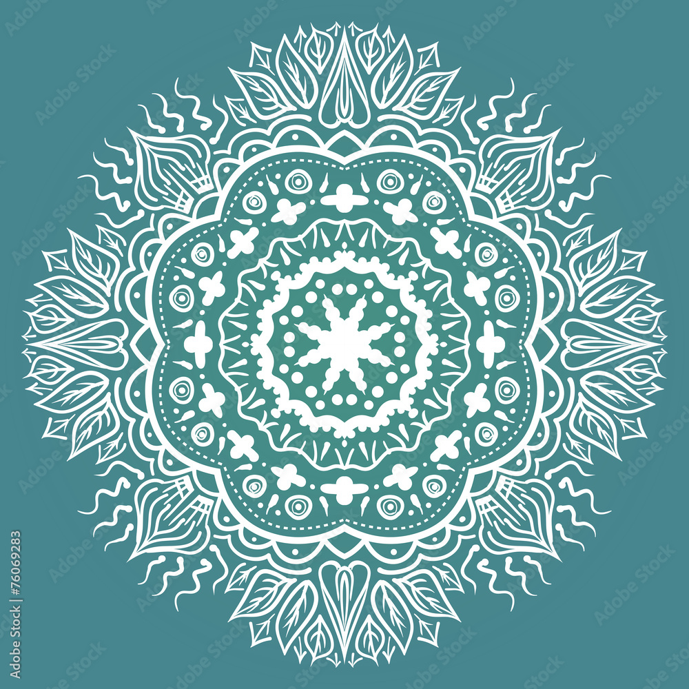 Mandala. Round Ornament Pattern