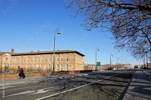 Bild auf Leinwand pont-Neuf Toulouse
