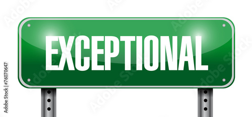 exceptional street sign illustration design