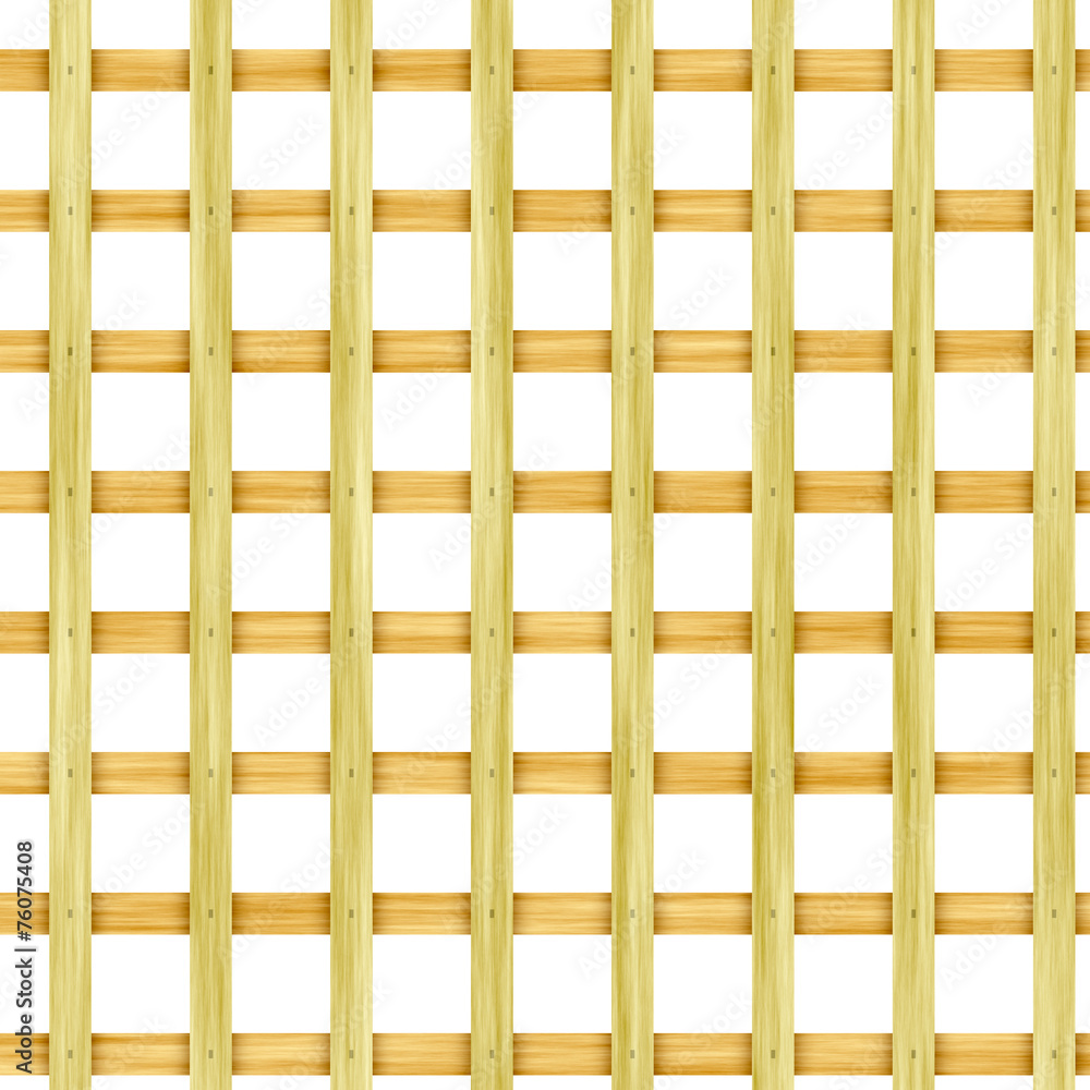 Wooden lattice Wooden lattice
