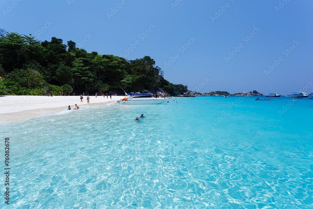 Fototapeta premium Similan islands beach sea