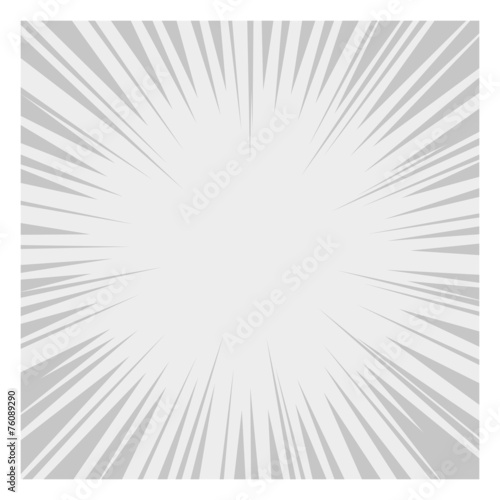 Comics Radial Speed Lines graphic effects. Vector