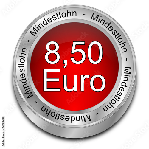 8,50 Euro Mindestlohn