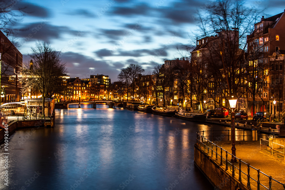 Angolo di Canale di Amsterdam