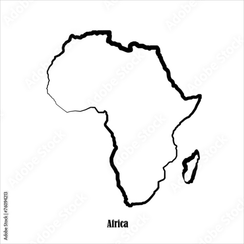 Map of africa for your design