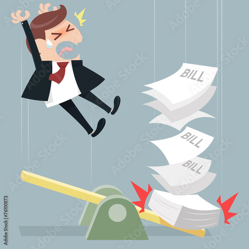 Paying a lot of bill