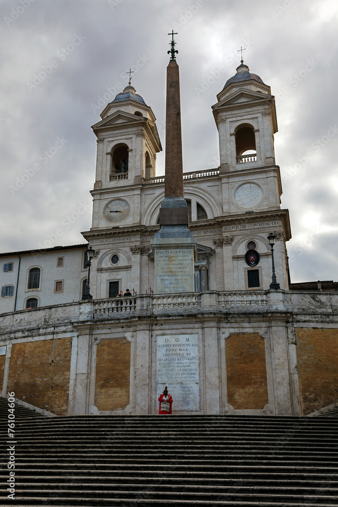 Fototapeta premium Piazza di Spagnia à Rome