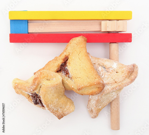 Purim arrangement - Hamantashen and Gragger photo