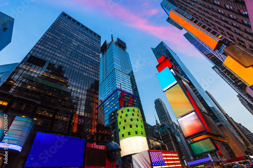 Times Square Manhattan New York deleted ads