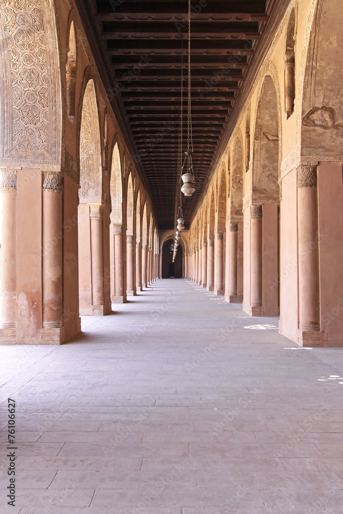 Mosque corridors
