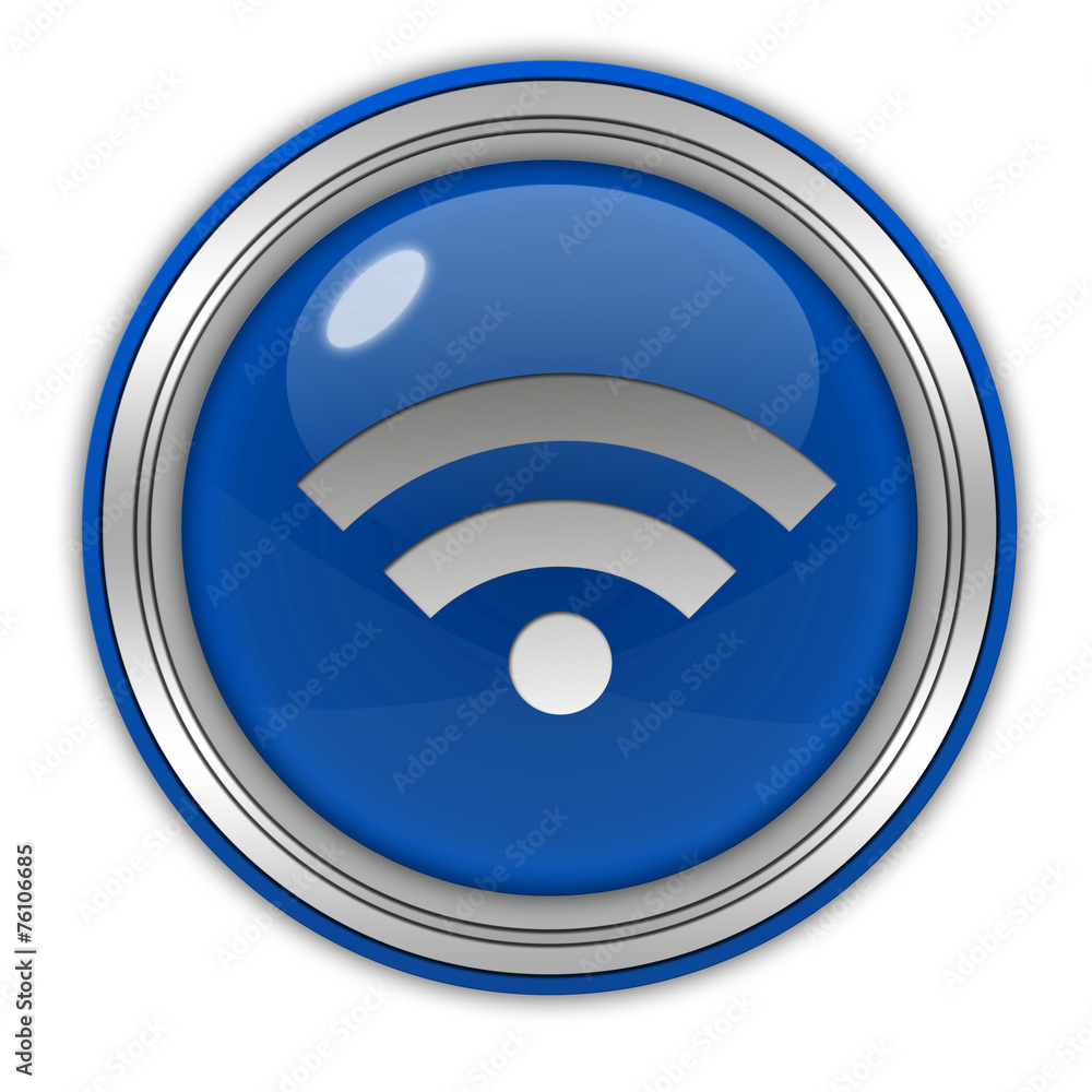signal circular icon on white background signal circular icon on white background