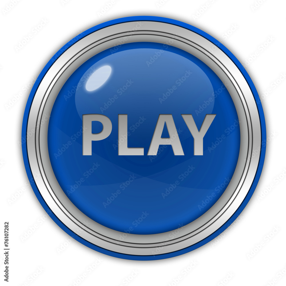 play circular icon on white background play circular icon on white background