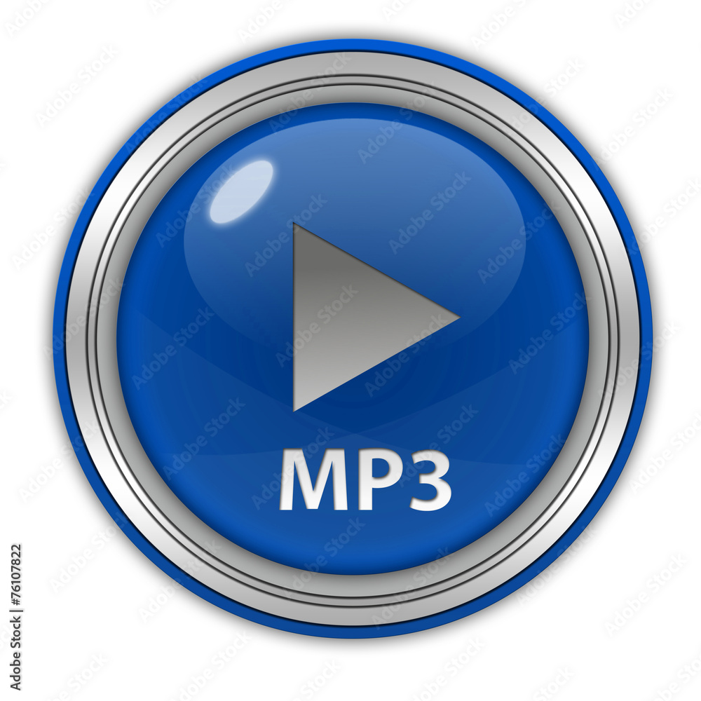 music circular icon on white background music circular icon on white background