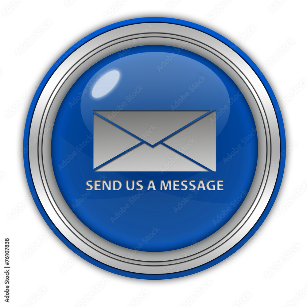 send circular icon on white background send circular icon on white background