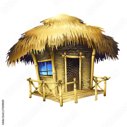 tropical bungalow