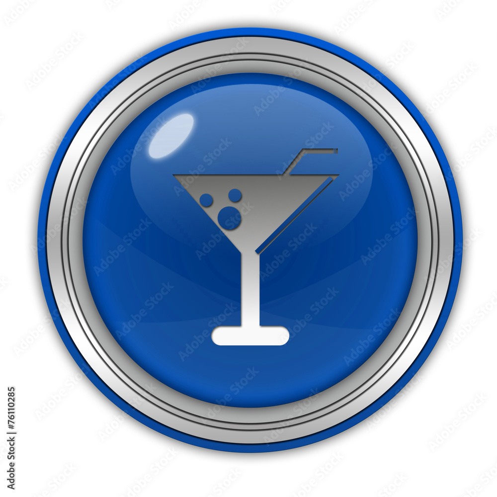 Drink circular icon on white background Drink circular icon on white background