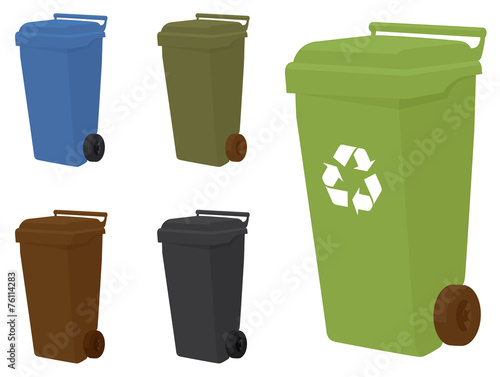 Wheelie bins