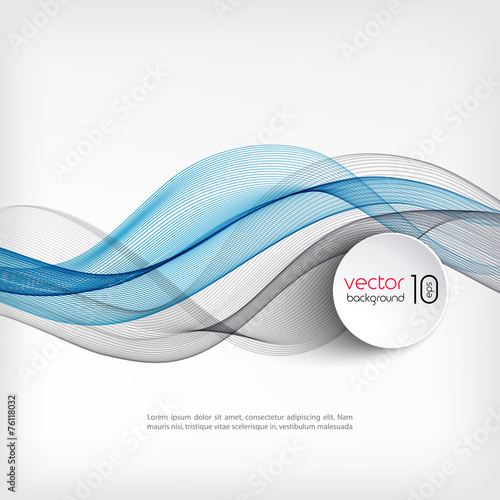 Abstract wave template  background brochure design
