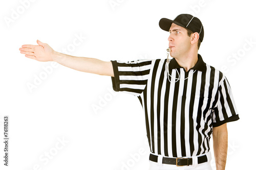 Referee: Signalling a First Down photo