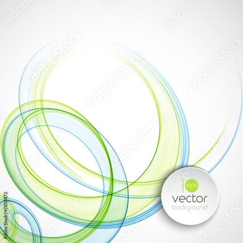 Abstract transparent fractal wave template  background brochure