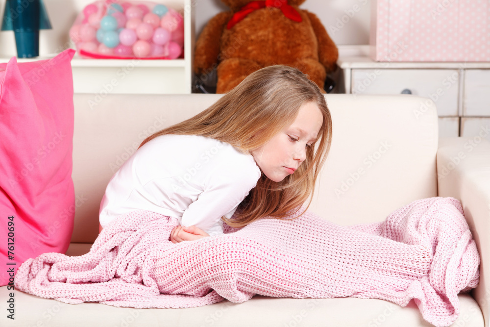 Little Girl Suffering From Stomach ache Stock Photo Adobe Stock little-girl-suffering-from-stomach-ache-stock-photo-adobe-stock