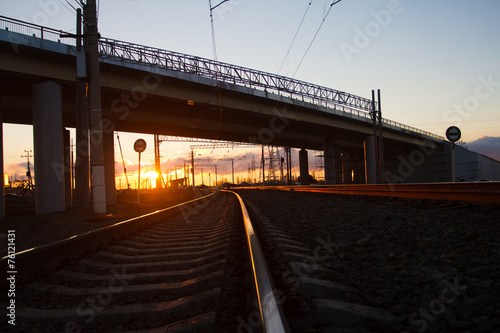 The bridge over the railway