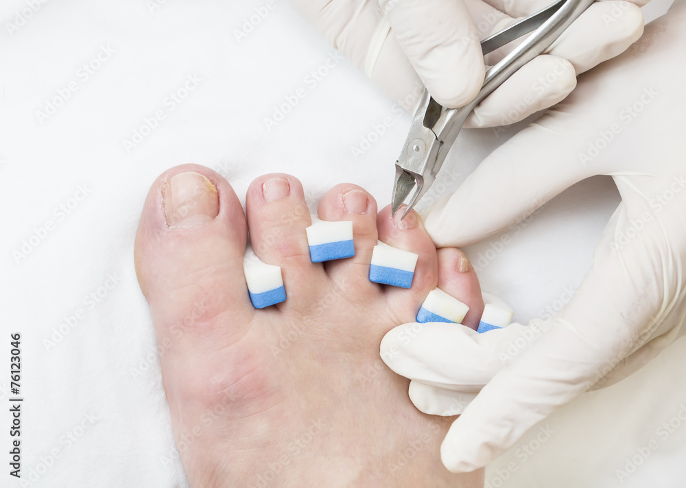process of pedicure at beauty salon process of pedicure at beauty salon