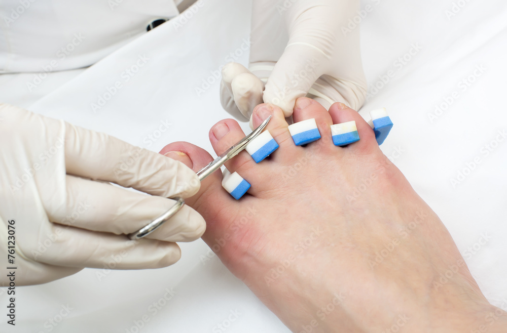 process of pedicure at beauty salon process of pedicure at beauty salon