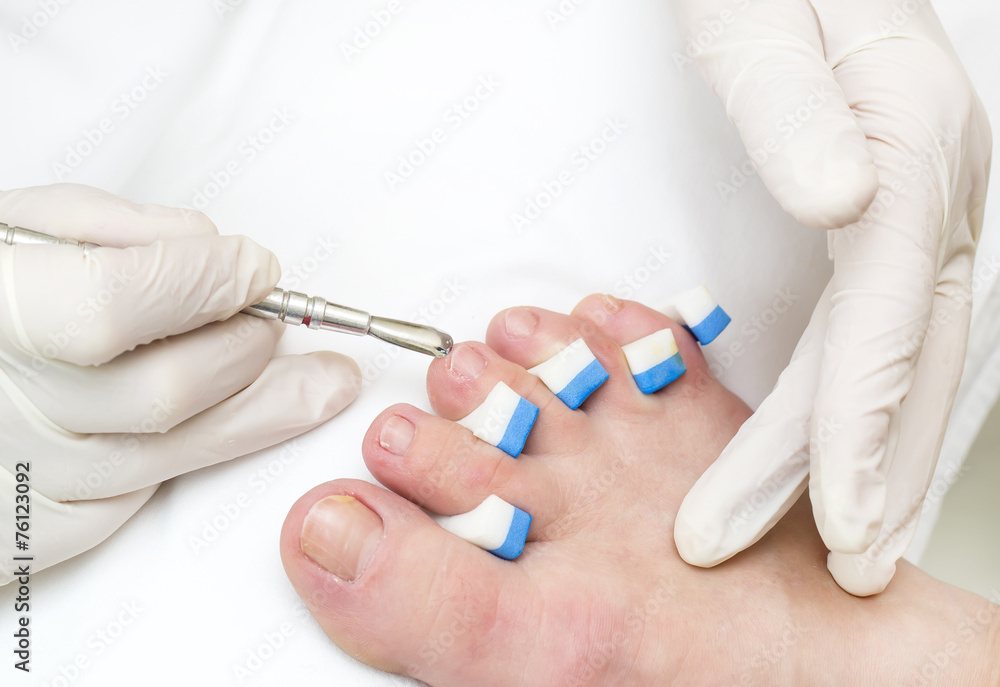 process of pedicure at beauty salon process of pedicure at beauty salon