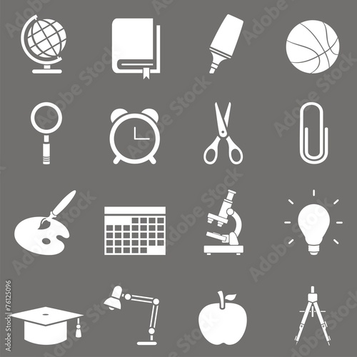 16 Iconos sobre educación I FO